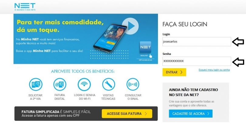 NET 2ª VIA Consulte imprima e pague a Segunda Via da NET NET 2ª VIA Consulte imprima e pague a Segunda Via da NET