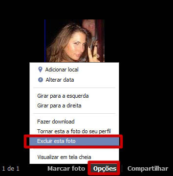 Como excluir fotos do Facebook